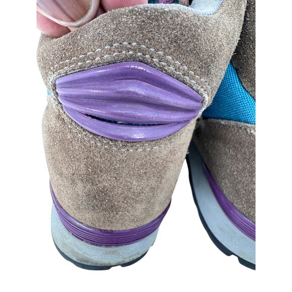 VTG Merrell Westwind GTX Air Cushion Hiking Boots Womens 7.5‎ Brown Blue Lace Up - Picture 7 of 16